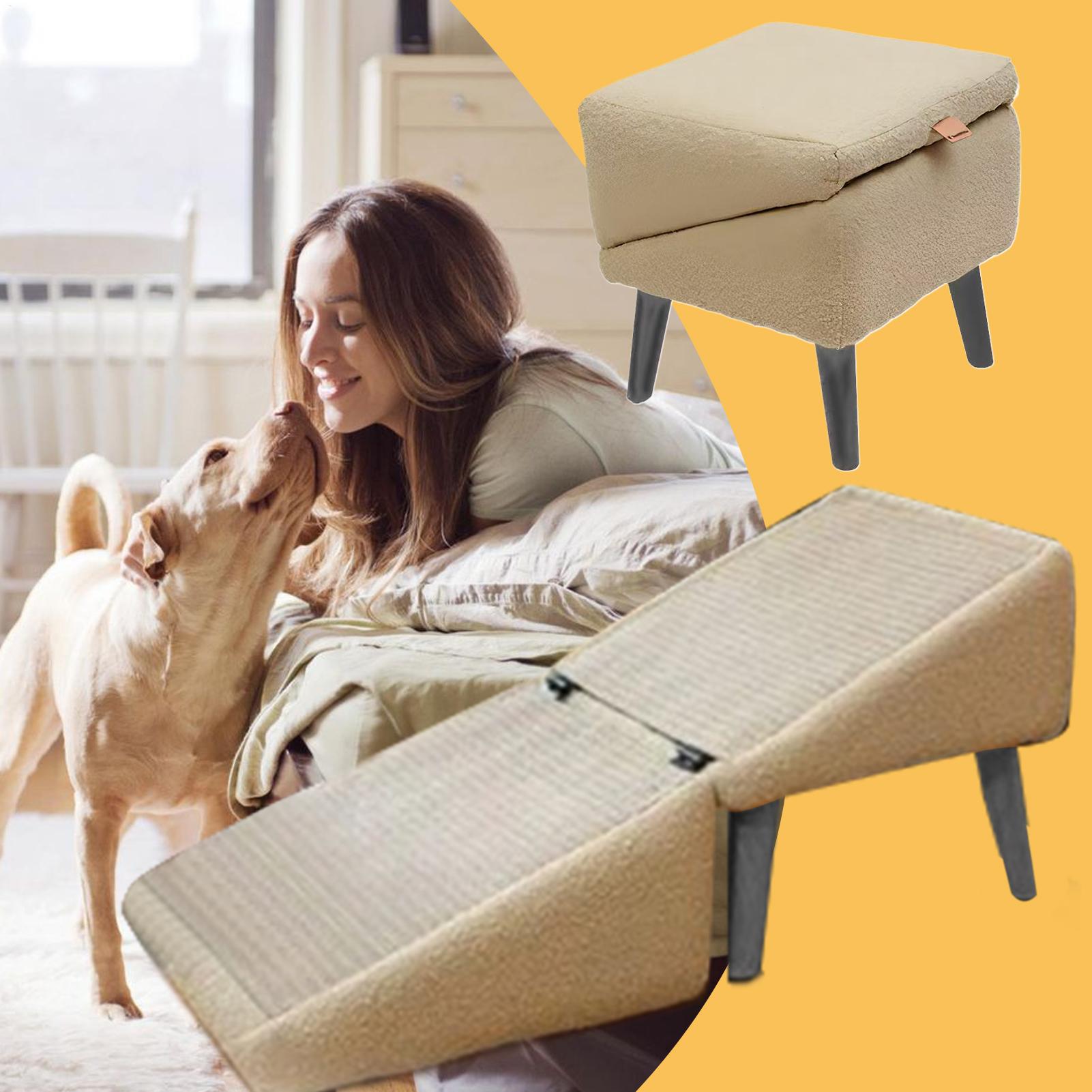 Calming Dog Bed - Rampe pliable multifonctionnelle pour animaux de