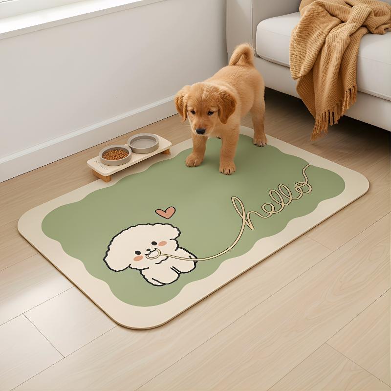Calming Dog Bed - Tapis d'alimentation pour animaux de compagnie,