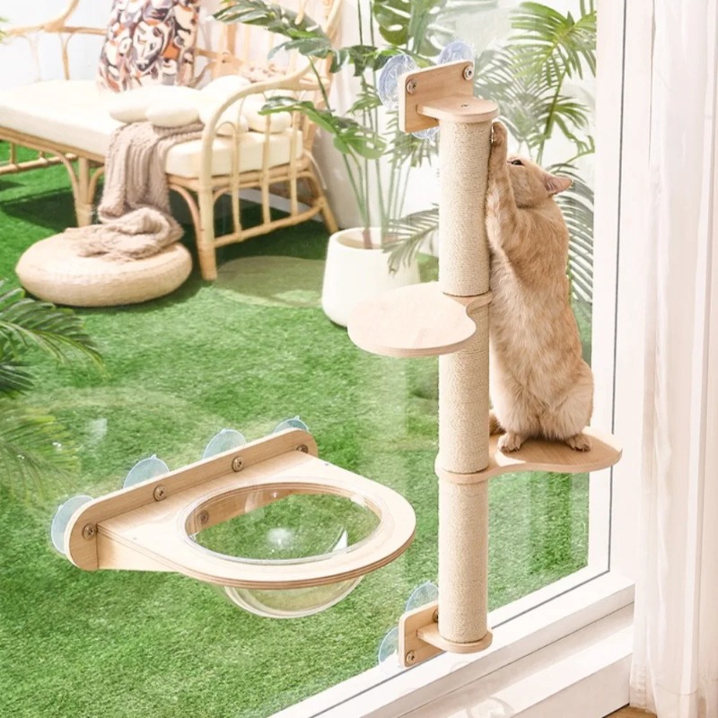 Cat Window Perch - Perchoir de fenêtre pour chat avec