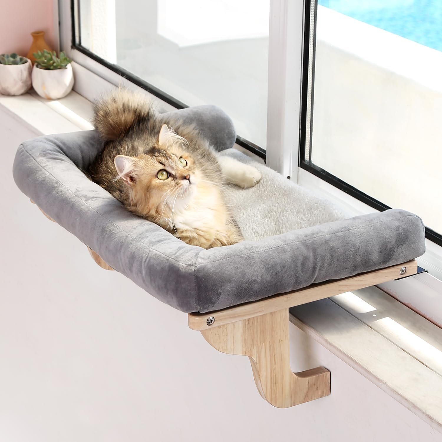 Cat Window Perch - Perchoir pour chat pour rebord de