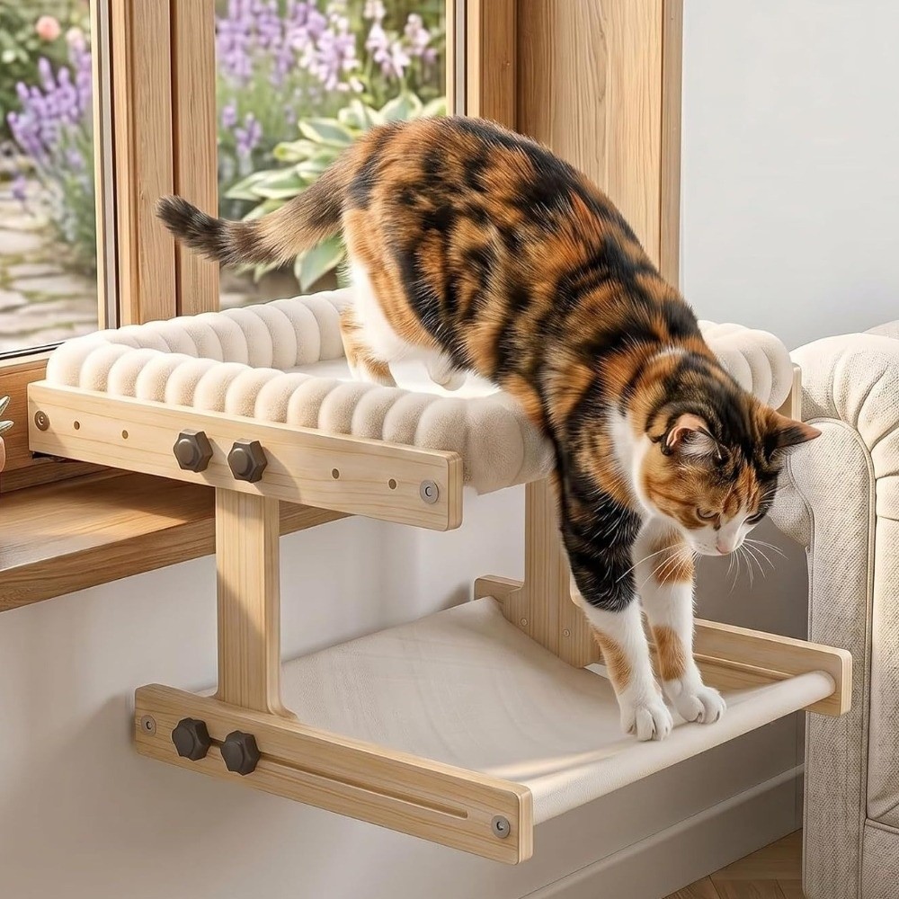 Cat Window Perch - Perchoir de fenêtre pour chat facile