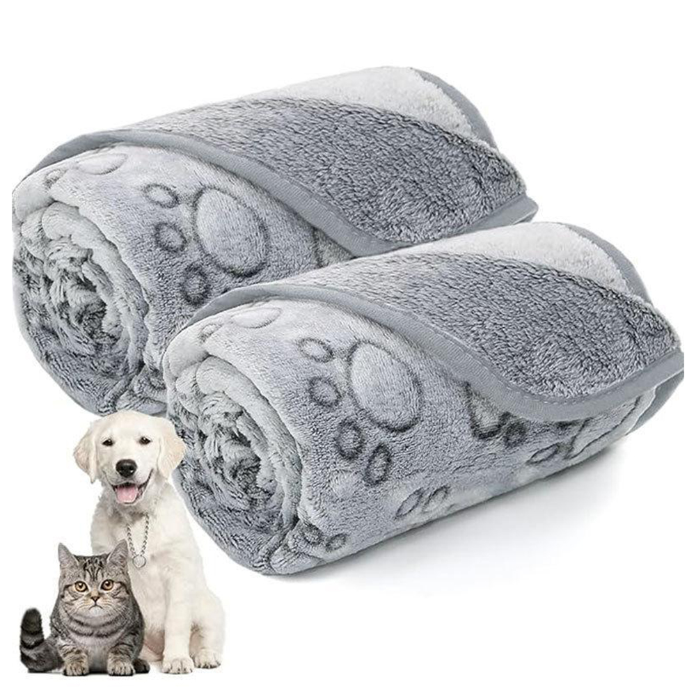 Calming Dog Bed - Couverture douce pour chien lavable, couverture