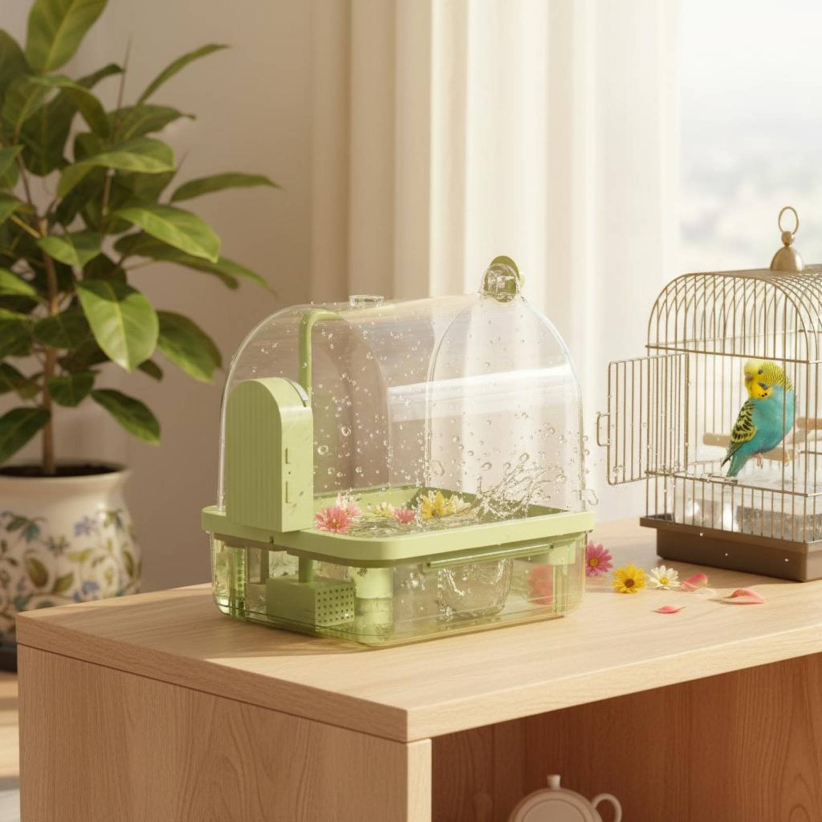 Bain d'oiseaux automatique ave - Pet Supplies Usa avis et prix