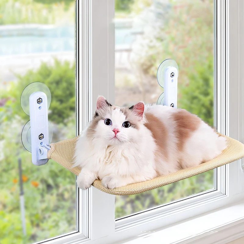 Perchoir mural pour chat à dou - Cat Window Perch avis et prix
