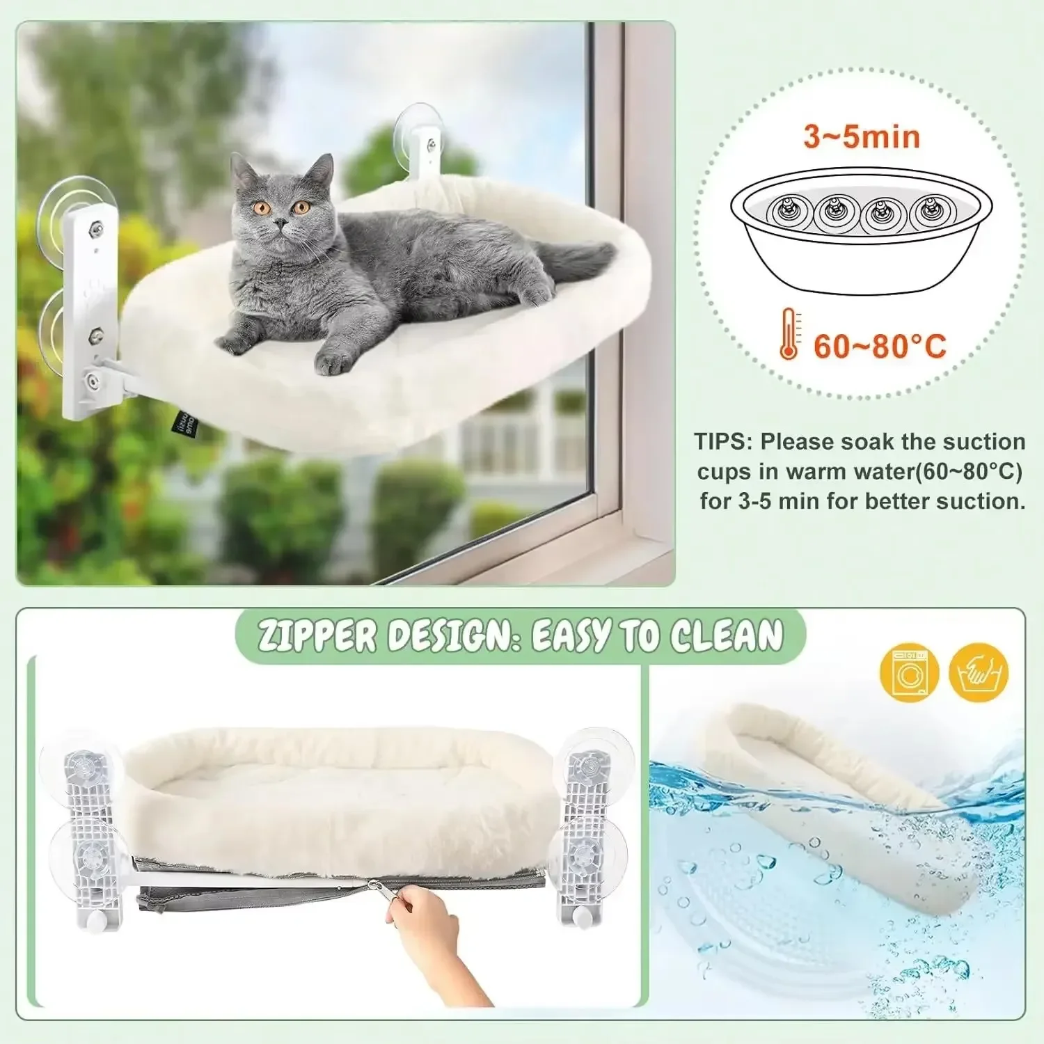 Hamac de fenêtre pour chat à v - Cat Window Perch avis et prix