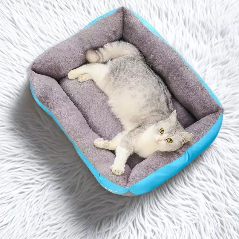 Lit pour chien en peluche long - Calming Dog Bed avis et prix