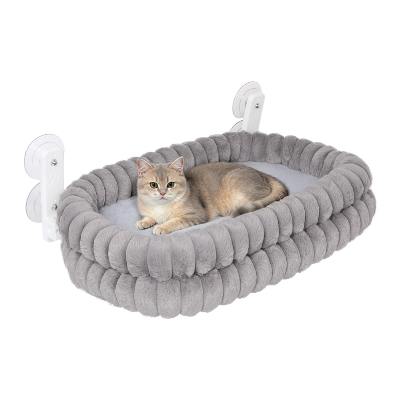 Hamac mural pour chat, double  - Cat Window Perch avis et prix